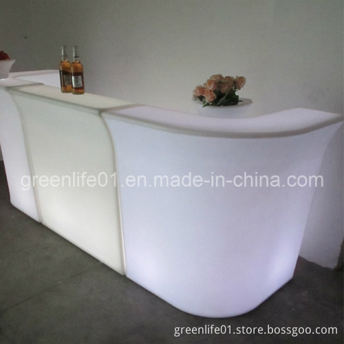 Battery, Color Changing Commercial Bar Counters Design, Bar Furniture